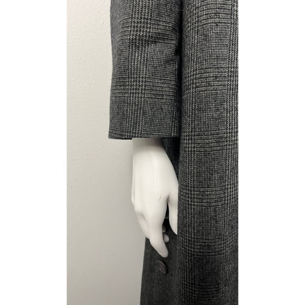 YUNE HO LONG HOUNDSTOOTH COAT - Picture 6 of 9